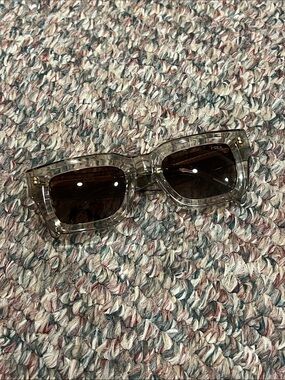 I Sea Taupe Frame Sunglasses with Brown Lenses